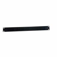 Passe câble 19" avec brosse 1U noir - Infrastructure 19 pouces professionnelle