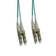 Cordon FO duplex multimode 50/125 - OM4 - LC/LC - 25m