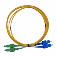 Cordon FO Duplex monomode G.657A2 SC/APC-SC/PC Lg 2m