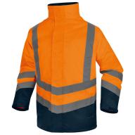 Parka 5 en 1 haute visibilité orange Evolution T.XXL