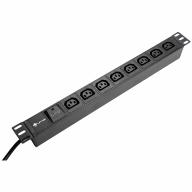 PDU 1U rackable 8 prises C13 protection 16A