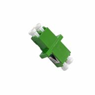 Traversée en céramique LC/APC duplex monomode - Verte