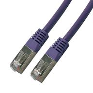 Cordon Cat 6 FTP LSOH Violet - 1m