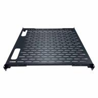 Etagère rack ajustable 19" 1U P450 ajustable – Capacité 60Kg – Profondeur 280 à 490mm