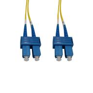 Cordon fibre optique duplex monomode 9/125 SC/SC - 4 m