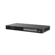 REYEE - Switch 16 ports PoE+100Mbits + 2 combo 120W RG-ES118FGS-P-L