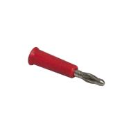 Fiche banane à souder 4mm rouge