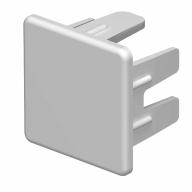 Embout pour moulure 25x25 mm blanc /Qté 10