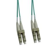 Cordon FO Duplex multimode 50/125 LC / LC - OM3 - 1.5m