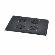 Plaque de ventilation pour baie P800 avec 4 ventilateurs - Infrastructure 19 pouces professionnelle