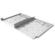 Support de câble arrière pour châssis Ianos 1U 19" 12 slots gris H+S