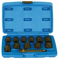 Jeu de douilles à choc 1/2 12 pièces