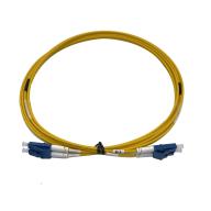 Cordon fibre optique duplex monomode 9/125 LC/LC - 30 m - Short Boots