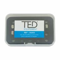 Jeu de 9 chiffres (0-8) pour marteau à frapper TED - Hauteur 3 mm