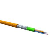 ACOME - Câble CR1C1-FO 4xOM4 I/E acier renf. fibre de verre Orange