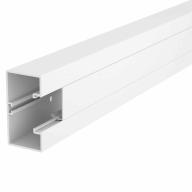 Goulotte d'appareillage Rapid 45-2 simple 53x100x2000 PVC blanc /Qté 2