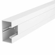 Goulotte d'appareillage Rapid 45-2 simple 53x100x2000 PVC blanc