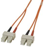 Cordon FO Duplex multimode 50/125 SC / SC - OM3 - 30m