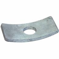 Plaquette courbe 70x35x5mm pour boulon 14mm