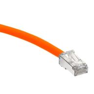 LEVITON - Cordon CAT6A S/FTP LSZH - orange - 1m