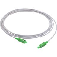 Cordon optique SX SC/APC-SC/APC G.657A2 Ø3,0mm Armé Blanc Lg 3,0m