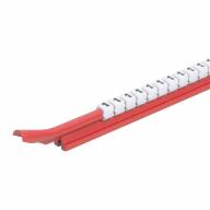 Cavalier Pliosnap PS06 blanc - chiffres 0 à 9_Lot de 100 Tiges x 30