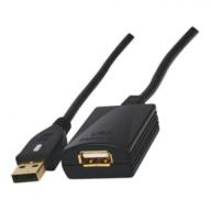 Rallonge amplifiée USB 3.0A-A M/F - 10m