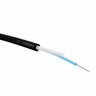 Câble fibre optique 12FO 250µm OM4 Extérieur PE noir/ml - structure libre