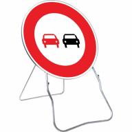 Panneau temp BK3 850 Cl.2 "Interdiction de doubler" + PL