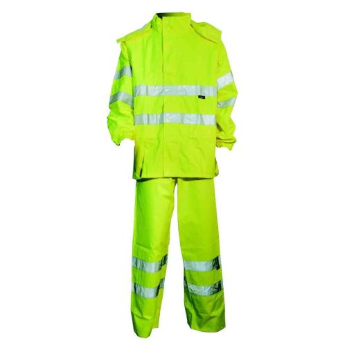 Ensemble de pluie haute visibili - Vêtement haute visibilité