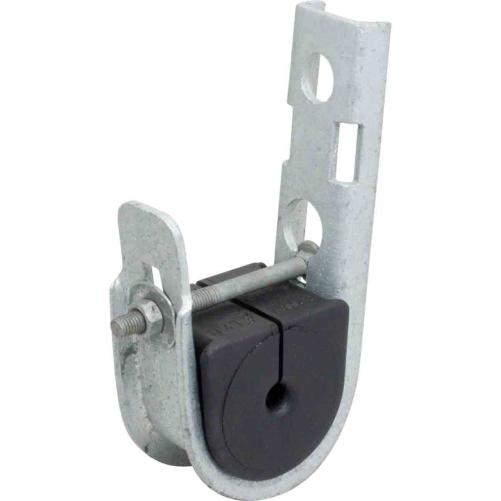 Suspension J pour câble FO Ø 15– - Pince d'ancrage et suspension fibre optique