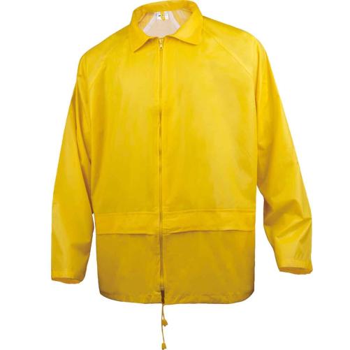 Ensemble de pluie jaune polyeste - Vêtement de travail