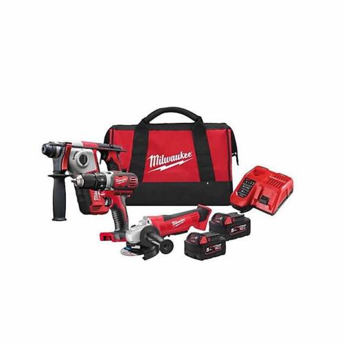 Pack 3 Outils Milwaukee M18 BLP  - Perceuse