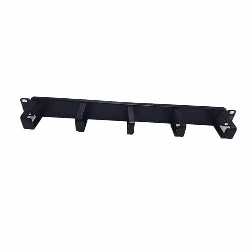 Panneau 19" 1U passe câble 5 ann - Panneau passe-câble