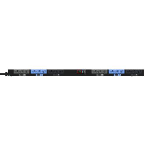 PDU 3P 32A - Mesuré par prise -  - PDU