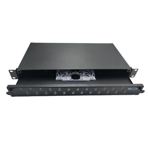 HSD v2 - Tiroir optique 24 ST Sx - Tiroir optique 19" coulissant