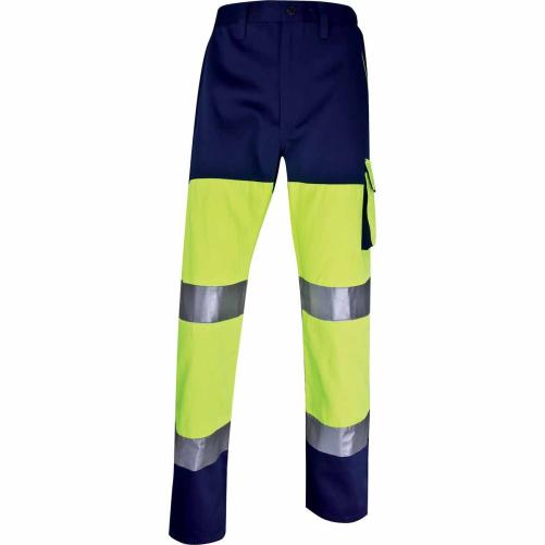 Pantalon haute visibilité jaune  - Vêtement haute visibilité