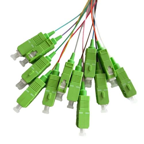 Amorce fibre SC/APC 1 m – par 12 - Pigtail
