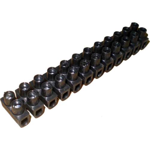 Barrette Nylbloc noir 16mm² EBEN - Connectique cuivre