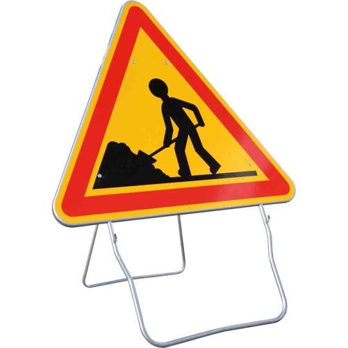 Panneau temp AK5 1000 Cl.2 "Trav - Panneau de chantier