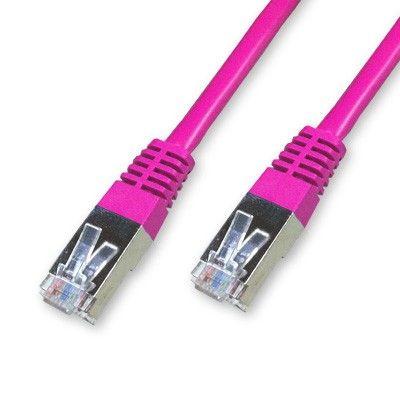 Cordon CAT6 FTP Rose - 2m - Cordon RJ45 CAT6