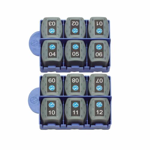 Kit de 12 unités distantes femel - Testeur de câble RJ45