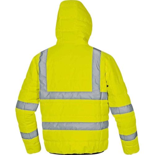 Doudoune HV fluorescente matelas - Vêtement haute visibilité