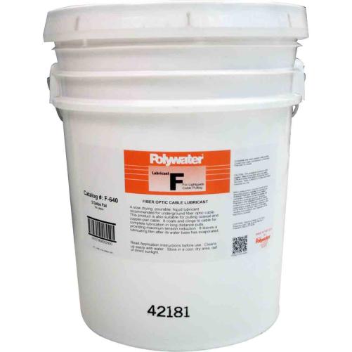 Lubrifiant pour tirage de câble  - Gaine électrique et télécom, lubrifiant de chantier