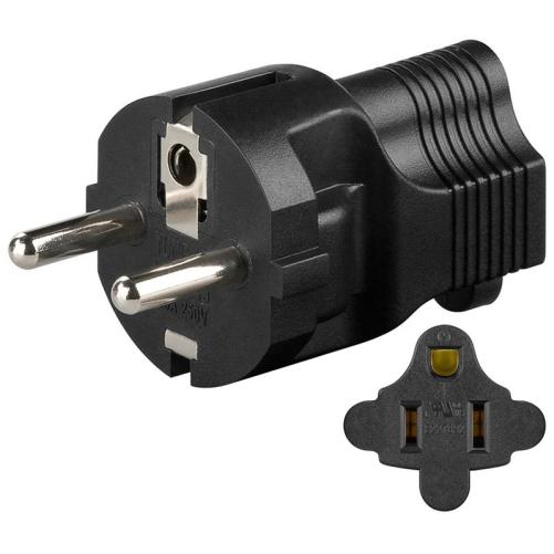Adaptateur USA/JAPON vers 2P+T F - Multiprise et cordon secteur
