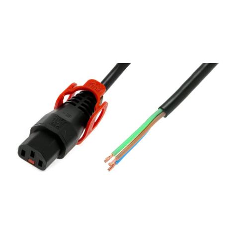 IEC LOCK Cordon secteur dénudé v - Multiprise et cordon secteur