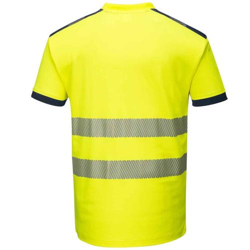 T-shirt haute visibilité jaune c - Vêtement haute visibilité