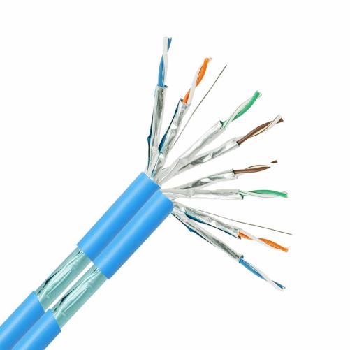 Câble RJ45 CAT6A F/FTP 2x4p LSZH - Câble ethernet CAT6A