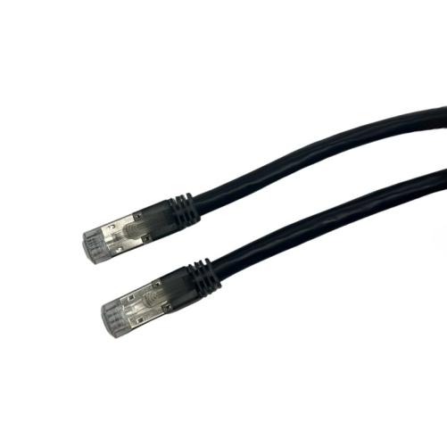 Cordon CAT5e FTP noir - 10m - 12 - Cordon RJ45 CAT5e