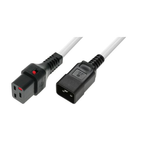IEC LOCK Rallonge secteur C19/C2 - Multiprise et cordon secteur